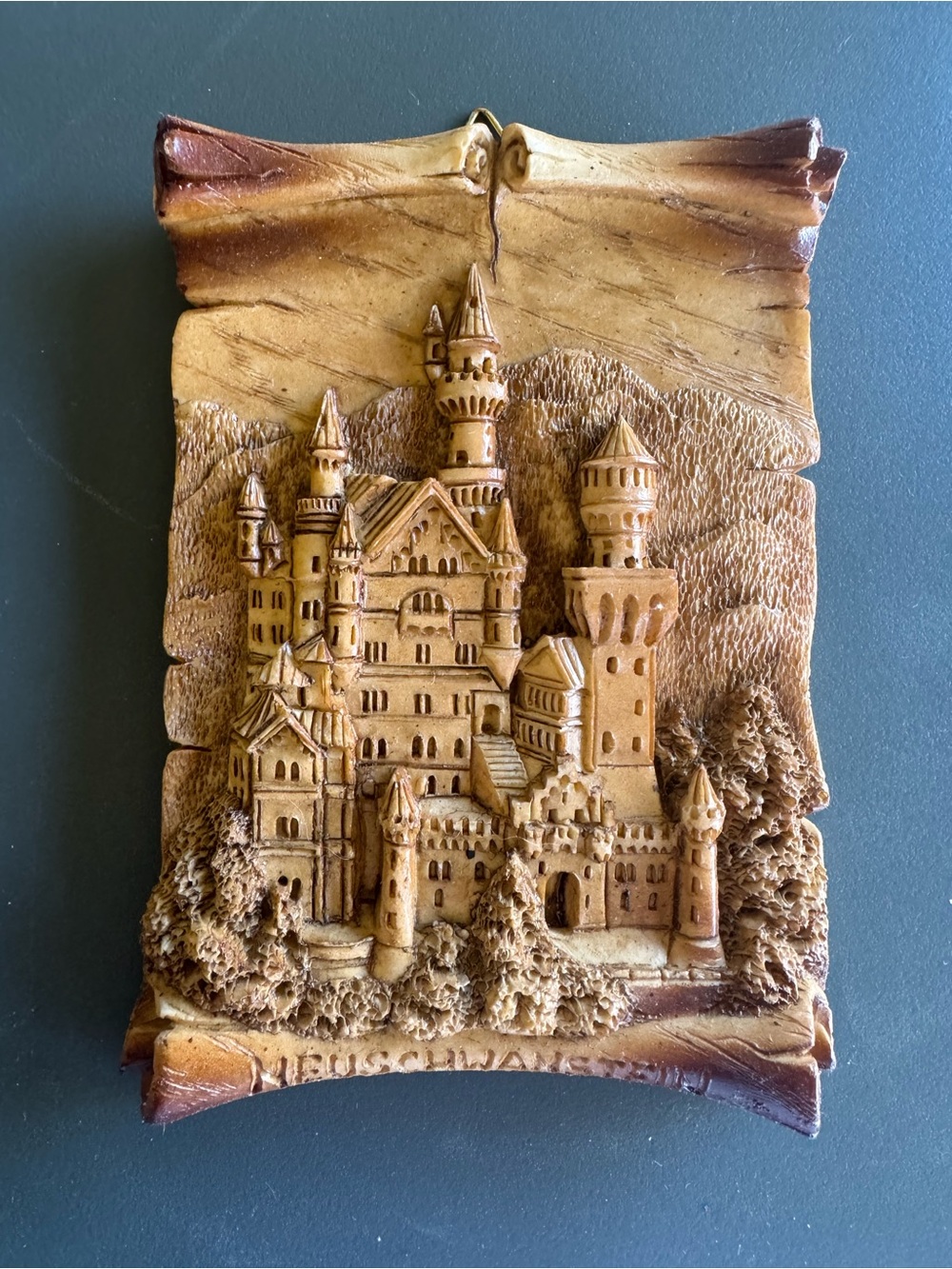 NEUSCHWANSTEIN Castle Germany 3D
Wall Hanging Souvenir Resin